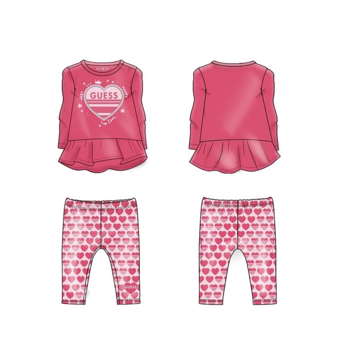 A5RG05_K6YW4 Completo T-Shirt e Leggins GUESS - immagine 3