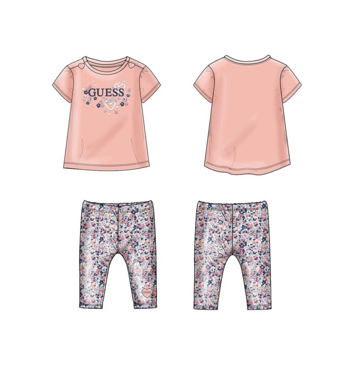 A5RG06_K6YW4 Completo T-Shirt e Leggins GUESS - immagine 3