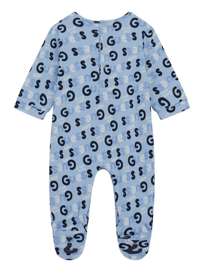 H5RW01_KA6W0 Tutina Azzurra GUESS - immagine 2