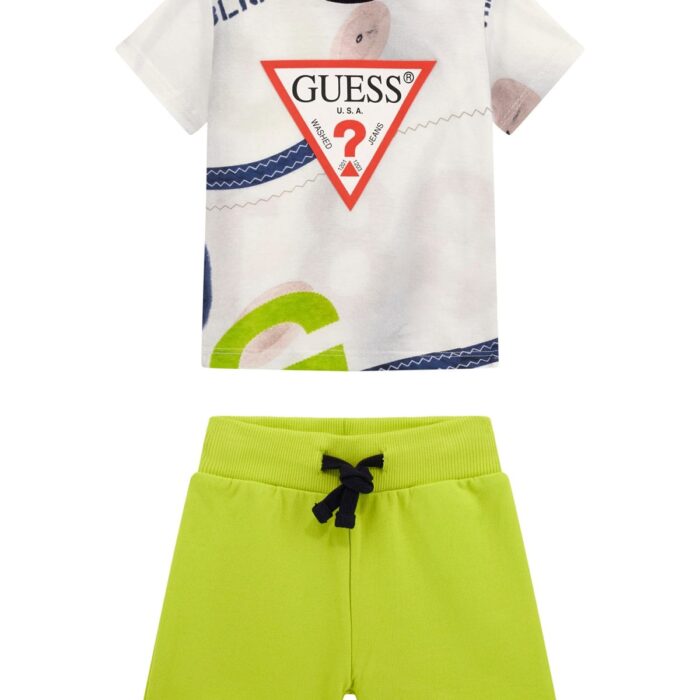 I5RG08_K8HM4 Completo T-Shirt e Pantaloncino GUESS