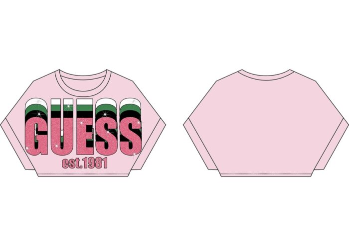 J5RI10_K8HM4 T-Shirt Logata GUESS - immagine 3