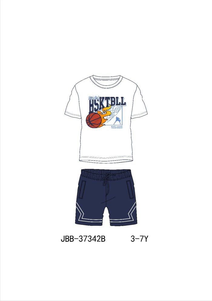JBB-37342B MAGLIETTA E BERMUDA LOLETABOYZONE
