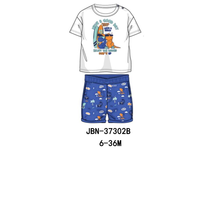 JBN-37302B MAGLIETTA E BERMUDA LOLETABOYZONE