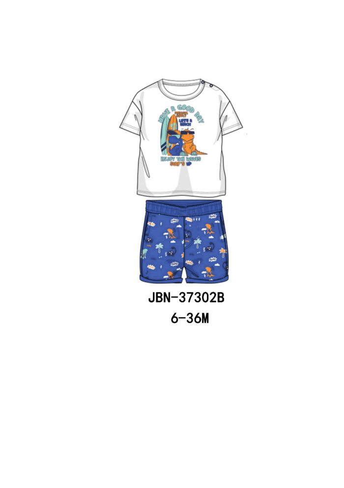 JBN-37302B MAGLIETTA E BERMUDA LOLETABOYZONE