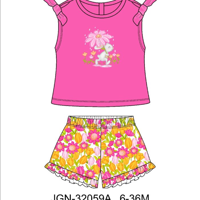 JGN-32059A MAGLIETTA E SHORTS LOLETABOYZONE
