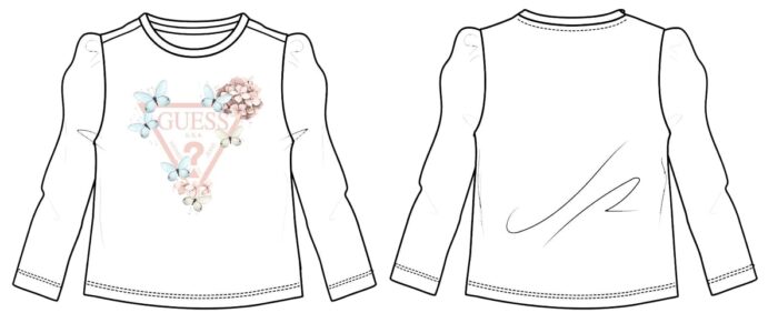 K5RI08_K6YW40 T-Shirt Logata GUESS - immagine 3