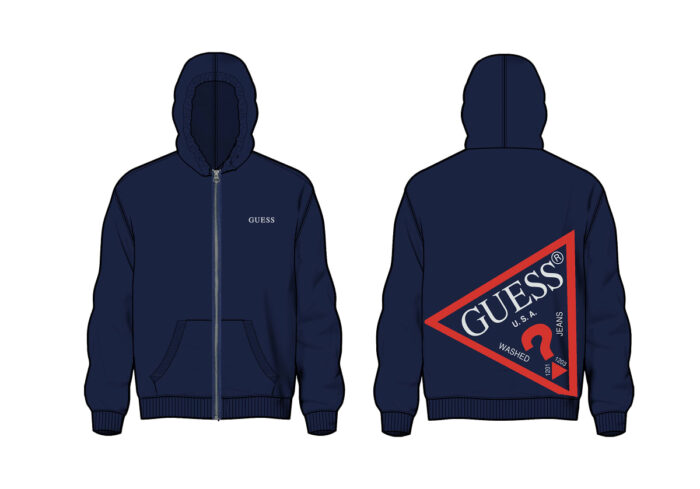 L4RQ22_KAUG0 Felpa Logata GUESS - immagine 3