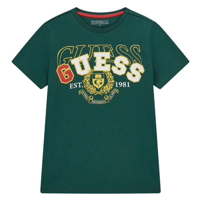 L5RI02_K8HM4 T-Shirt Logata GUESS