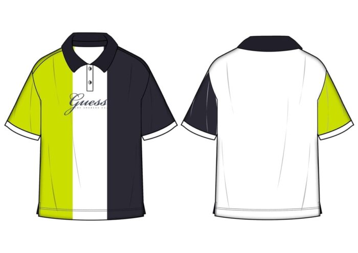L5RP04_K8HM4 Polo Logata GUESS - immagine 3