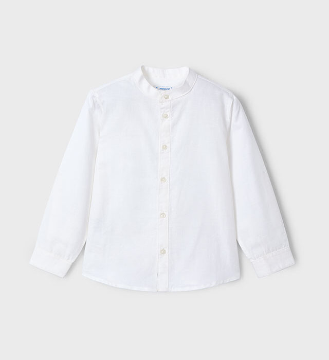 MY_PE25-3119 Camicia ml coreana lino MAYORAL