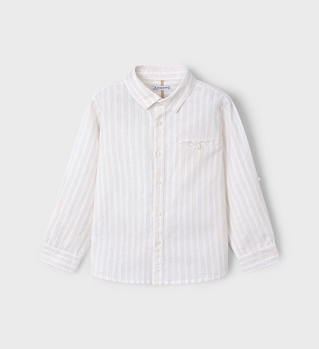 MY_PE25-3121 Camicia ml lino MAYORAL