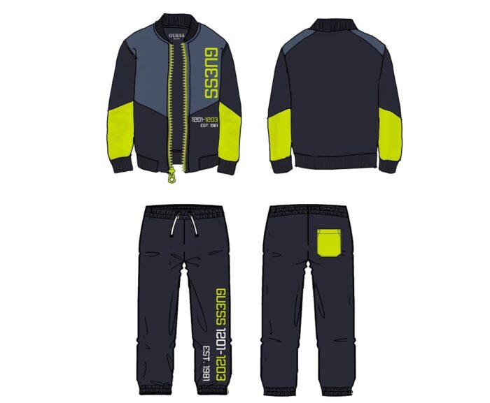 N5RG06_KA6R4 Tuta Logata GUESS - immagine 3