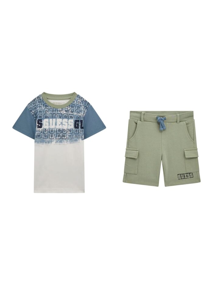 N5RG07_K8HM4 Completo T-Shirt e Pantaloncino GUESS