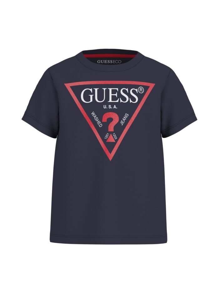 N73I55_K8HM000 T-Shirt Logata GUESS