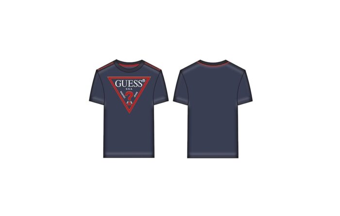 N73I55_K8HM000 T-Shirt Logata GUESS - immagine 3
