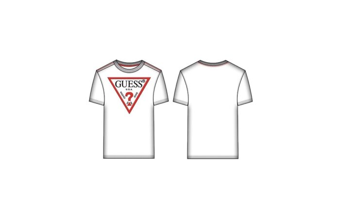 N73I55_K8HM0 T-Shirt Logata GUESS - immagine 3
